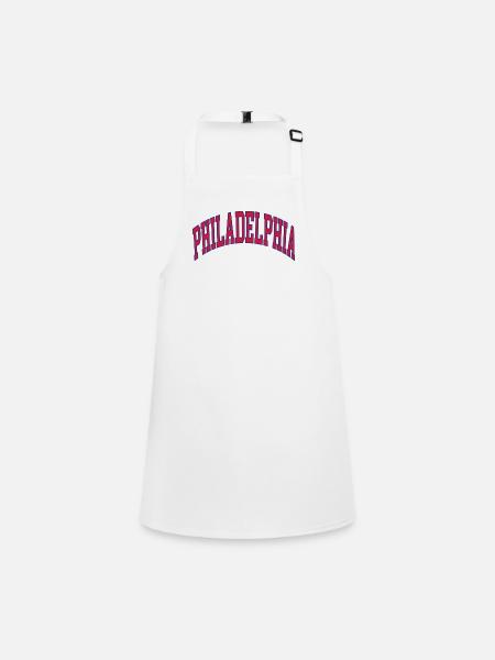 Philadelphie - Tablier Enfant - blanc - Devant