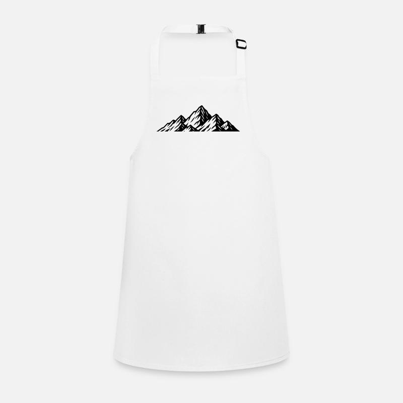 Mountains icon Children's Apron