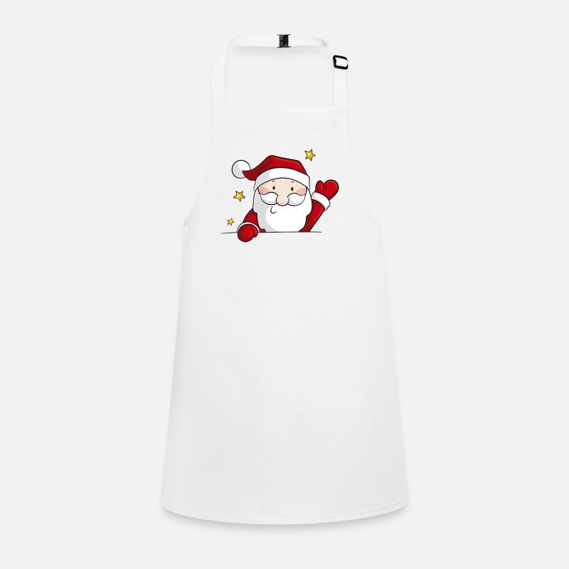 Comic Weihnachtsmann Schürze für Kinder