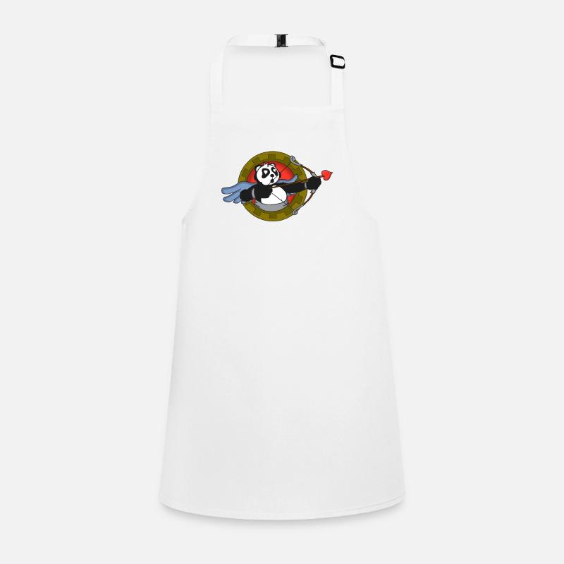 Cupid's Panda Children's Apron
