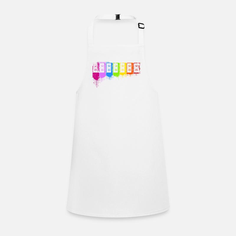 Rainbow Cassettes Children's Apron