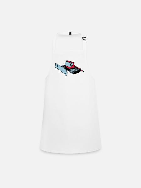 dameuse - Tablier Enfant - blanc
