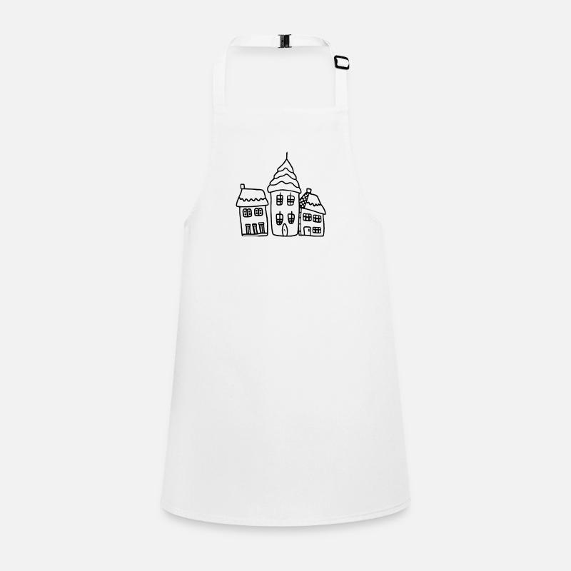 My winter frequency cold home Children's Apron