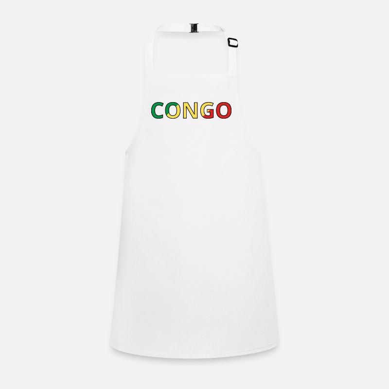 Flagge des Kongo Schürze für Kinder