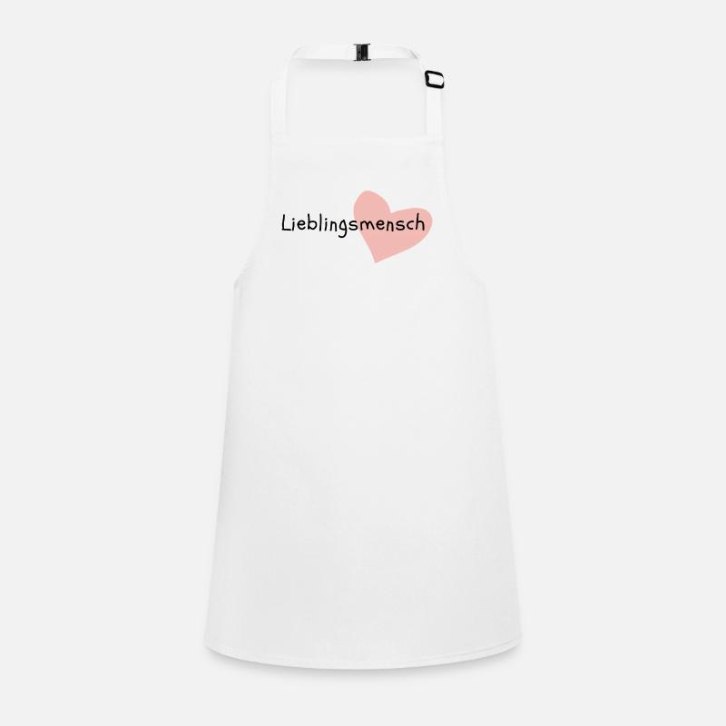 Personne préférée Saint-Valentin Relation amoureuse Tablier Enfant