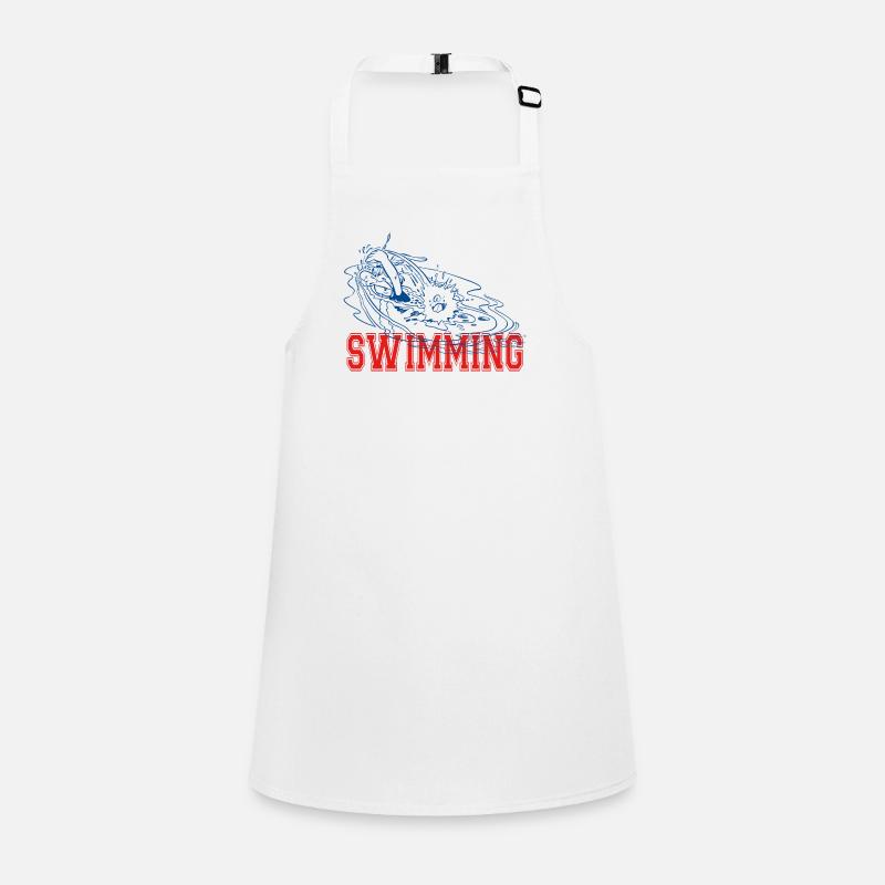Asterix & Obelix Asterix Schwimmen Design Schürze für Kinder
