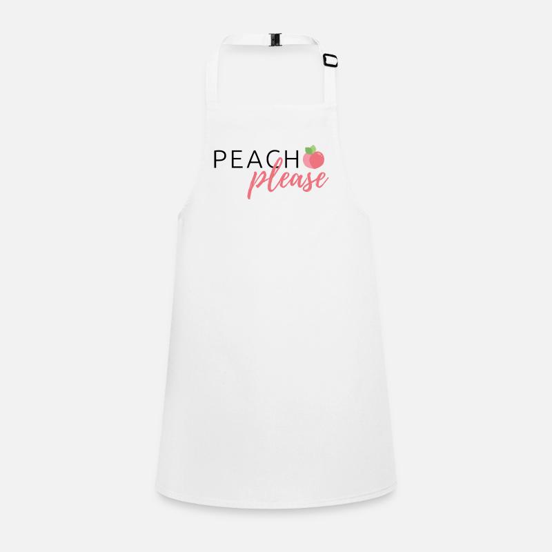 Summery Fruit Design "Peach Please" Children's Apron
