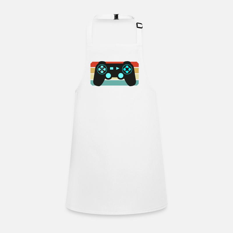 Manette de gaming gaming rétro vintage Tablier Enfant