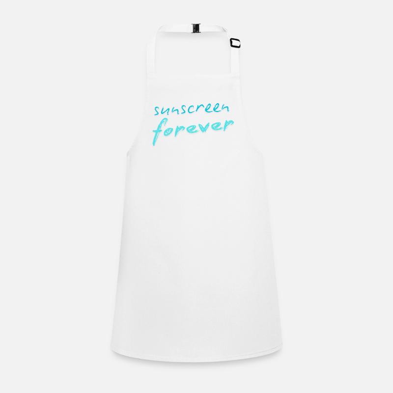 Sunscreen forever Children's Apron