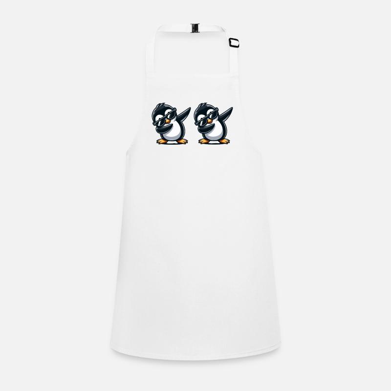 Pingouin Dabbing 2 Tablier Enfant