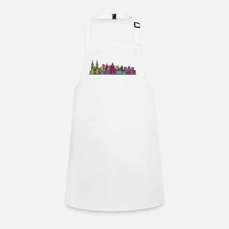 Montpellier City Skyline Arc de Triomphe Art Children's Apron