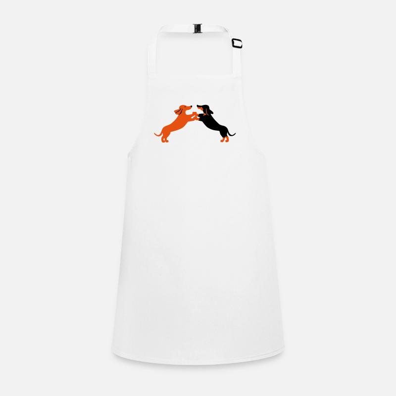 dog dancing teckel Tablier Enfant