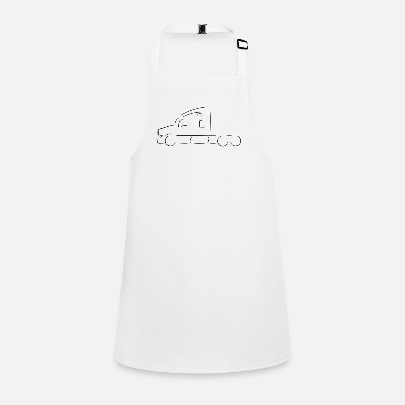 Silhouette de camion Tablier Enfant