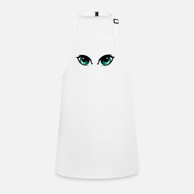 eyes green Children's Apron