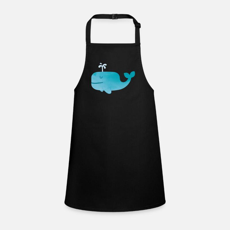 Whale Children's Apron