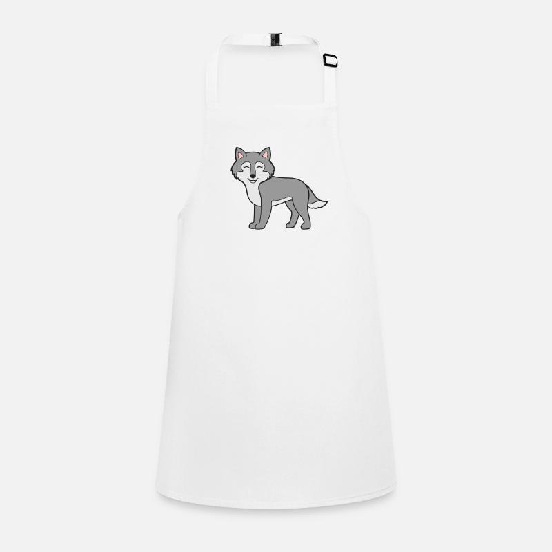 Wolf Wolves Children's Apron