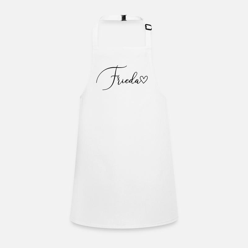 Frieda Surname First Name Girl Children's Apron