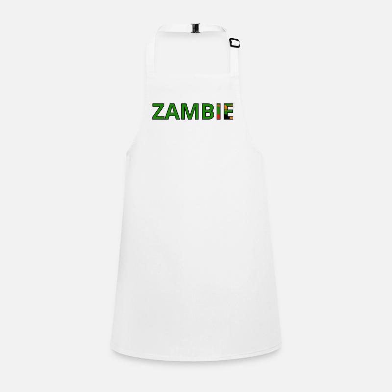 Drapeau Zambie Tablier Enfant