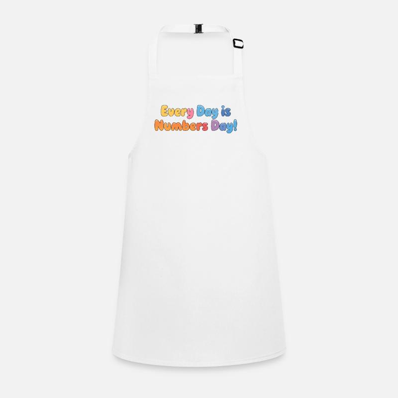 NUMBER DAY Children's Apron