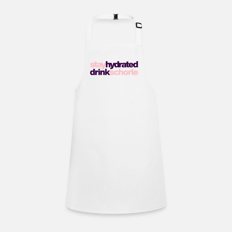 Restez hydraté - buvez du spritzer Tablier Enfant