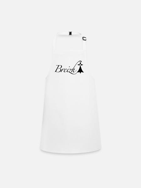 Breizh Bretagne - Tablier Enfant - blanc