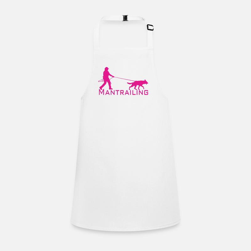 Mantrailing rose Tablier Enfant