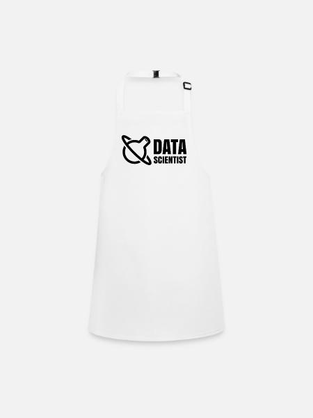 Data Scientist Data Science - Children's Apron - white - Front
