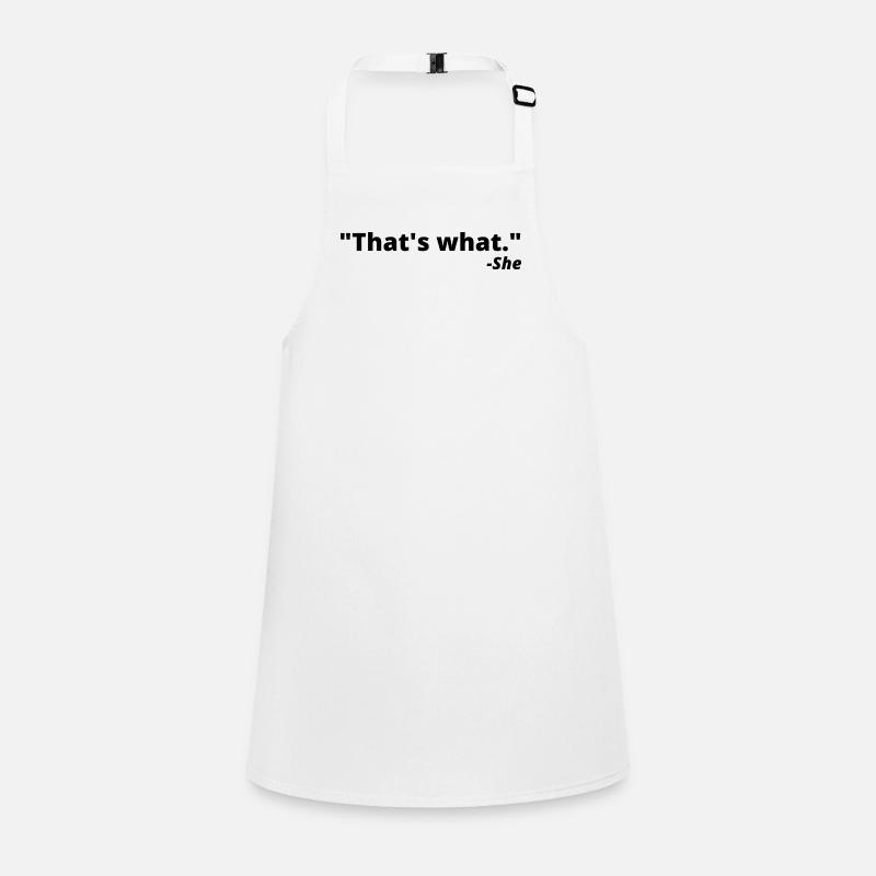 That's What She Children's Apron