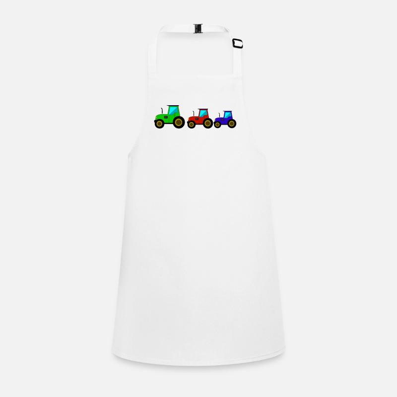 Tractor Tractor Tractor Children's Apron