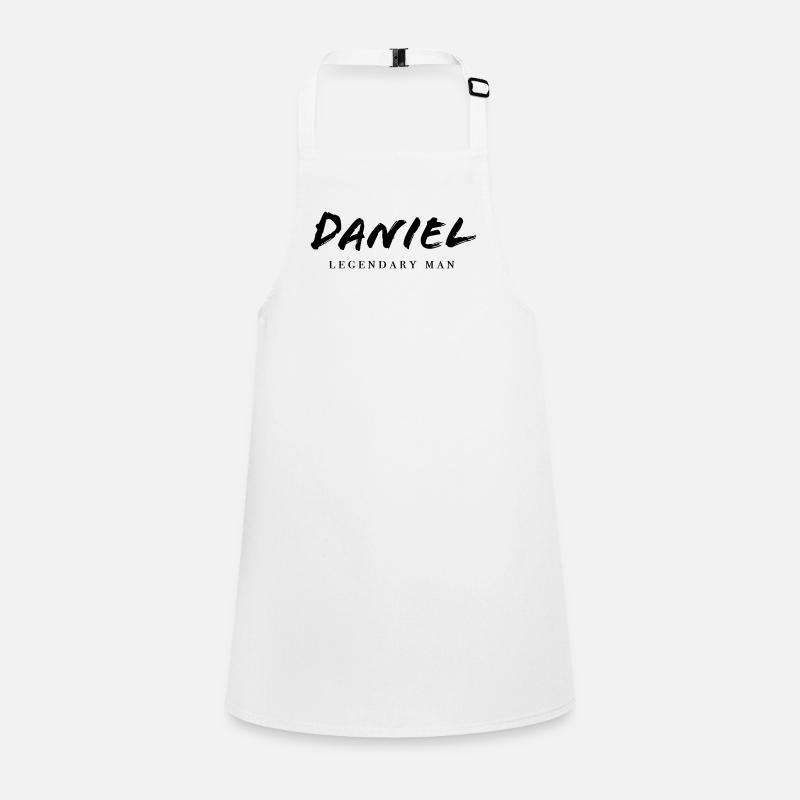 Daniel legendary man Claim | Vectorgraphic Schürze für Kinder