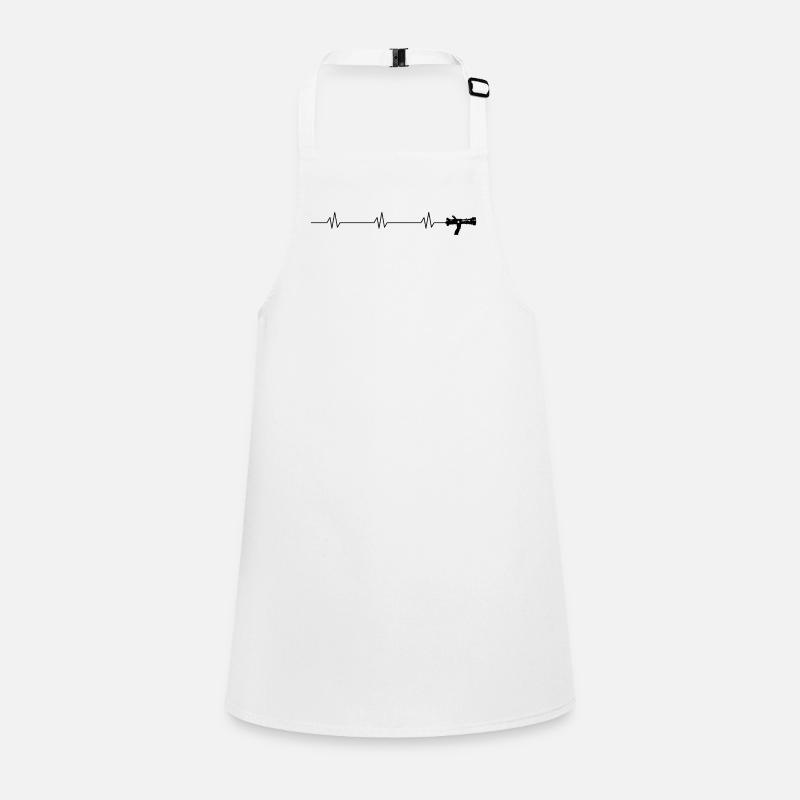 Pulse line fire brigade hollow jet pipe Children's Apron