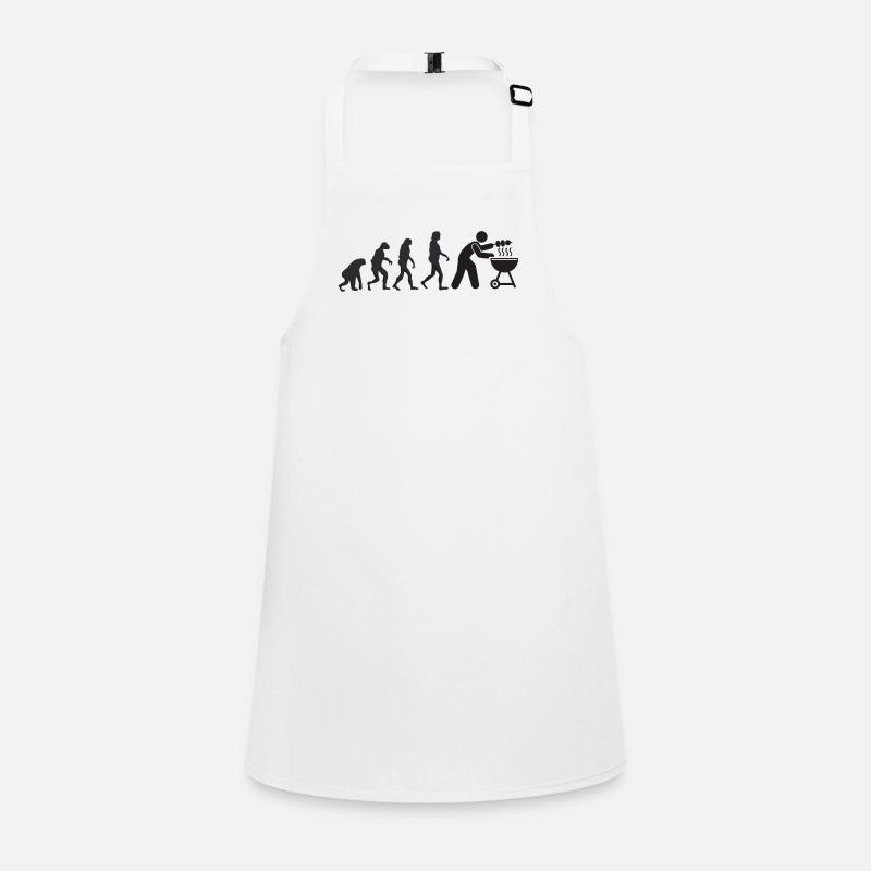 Barbecue - Évolution humaine Tablier Enfant
