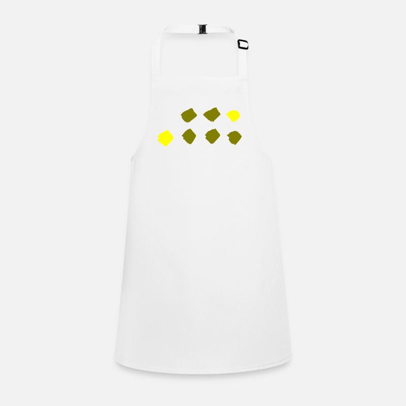 Karo Muster - Punkte Muster Schürze für Kinder