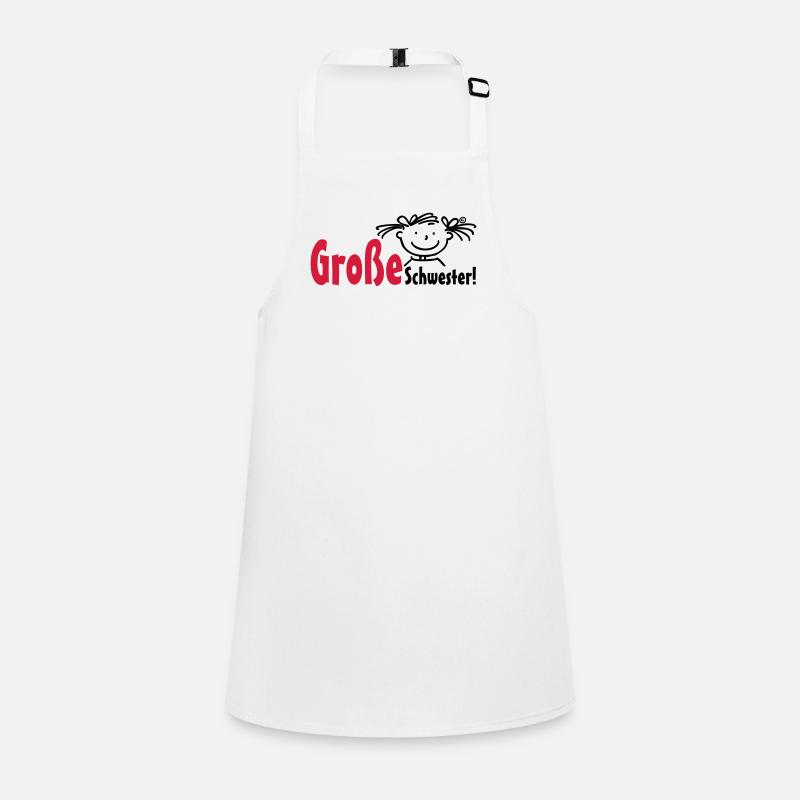 Große Schwester Schürze für Kinder