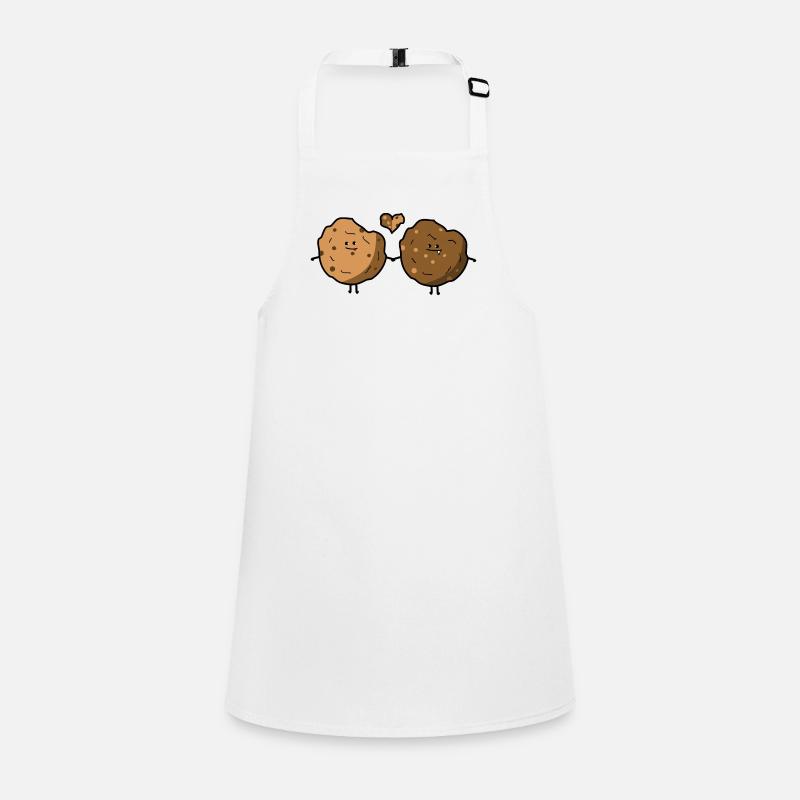Amour de cookie - Tablier Enfant - blanc