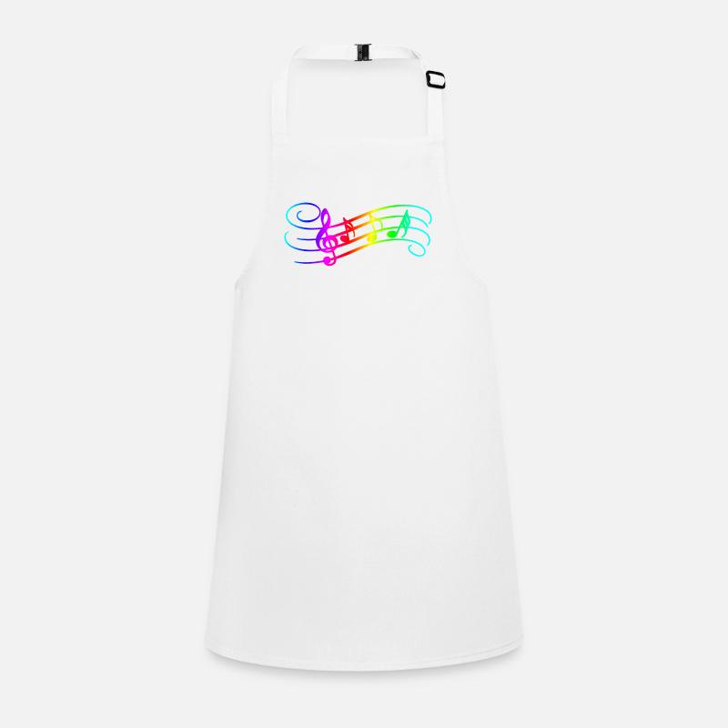 Music Notes Children's Apron