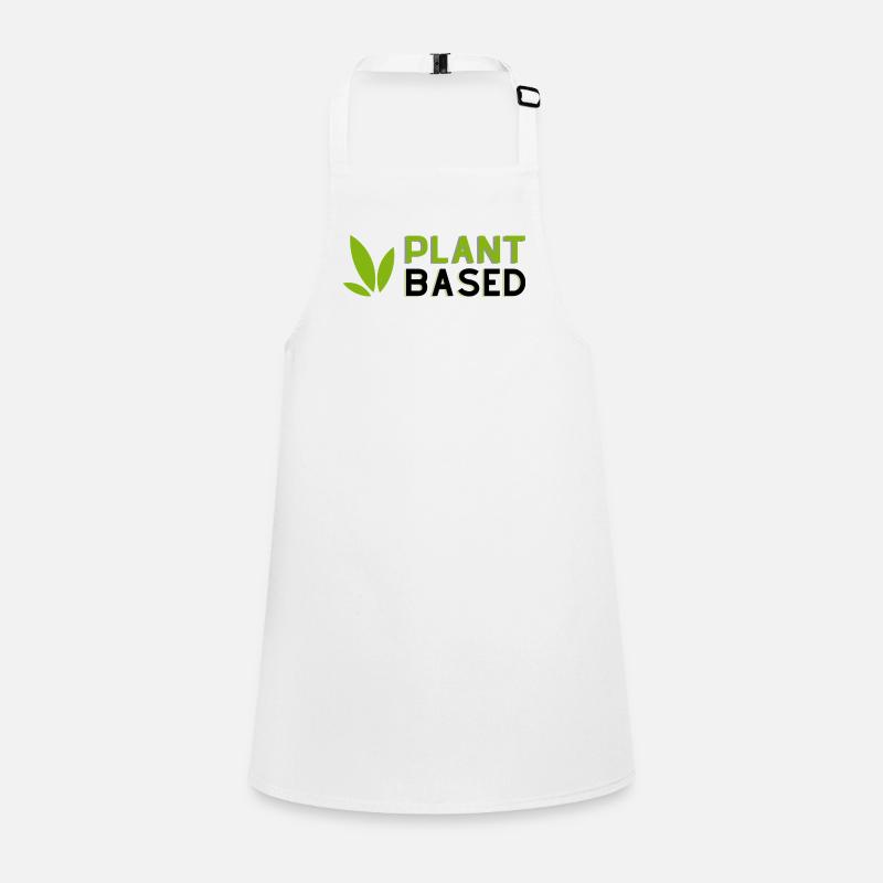 Pflanzenbasiertes Design mit Blättern Schürze für Kinder