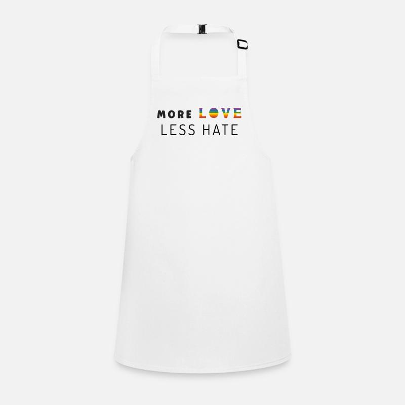 Pride Month, LGBT, love more, less hate Children's Apron