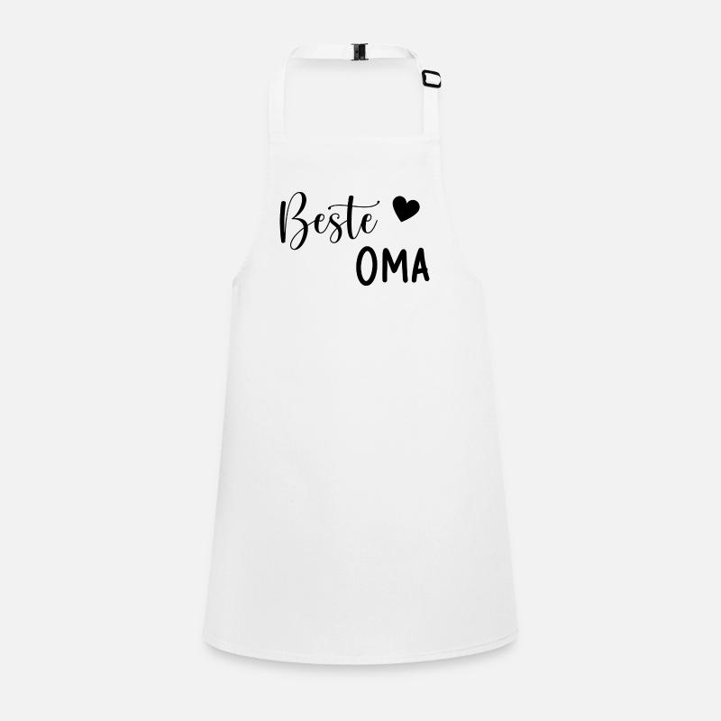 Beste Oma Geschenkidee Schürze für Kinder