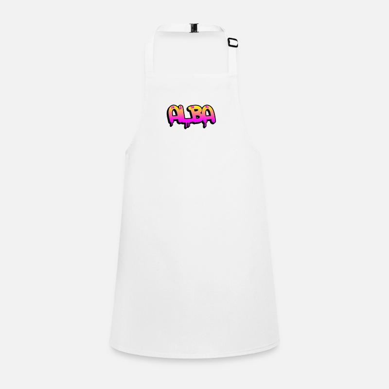 Graffiti name Alba Children's Apron