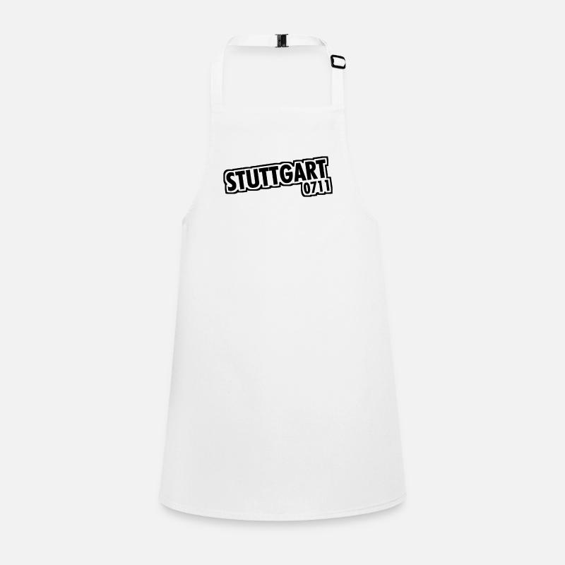 Stuttgart - 0711 - Area Code - Baden-Württemberg Children's Apron