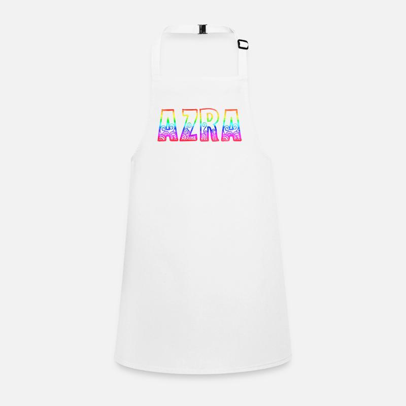 Azra RS Arcobaleno - Grembiuli per bambini - bianco