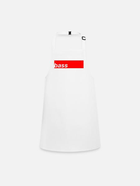 Basse - Tablier Enfant - blanc - Devant