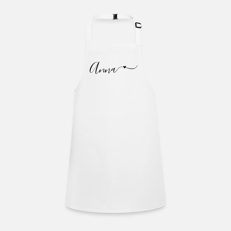 Anna Last name First name Decorative Children's Apron