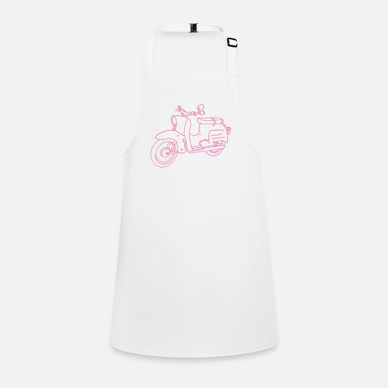 Motorroller, Moped Schwalbe Schürze für Kinder