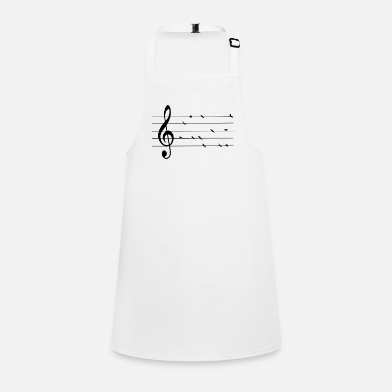 hirondelles musicales Tablier Enfant