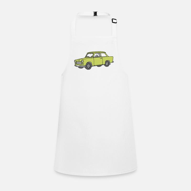Trabi,  (Bali green) Children's Apron