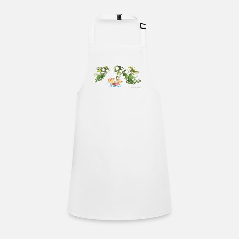 Scallops in wakame Children's Apron