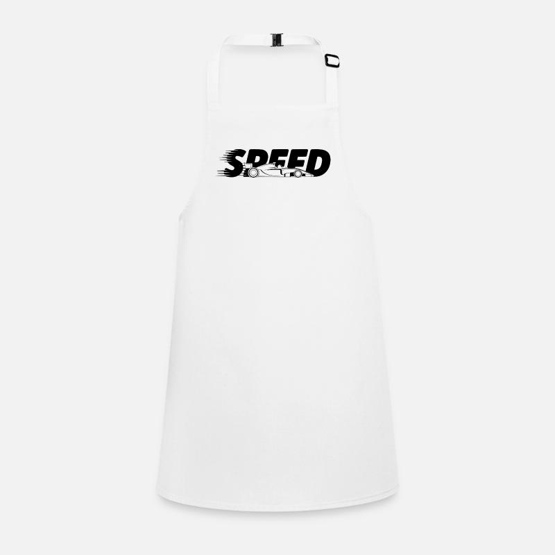 Formular One Speed - Cooles Auto-Logo Schürze für Kinder