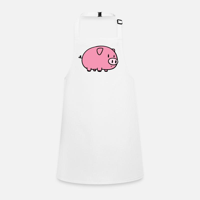 Kleines Schweinchen Schürze für Kinder